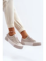 Dámské tenisky na tlusté podrážce model 21650049 šedé - Lee Cooper Dámské tenisky na tlusté podrážce model 21650049 šedé - Lee Cooper