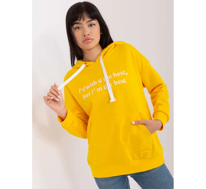 Bluza EM BL HS 21 model 18741202 ciemny żółty - FPrice Bluza EM BL HS 21 model 18741202 ciemny żółty - FPrice