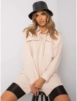 EM košeľa KS 678.57 svetlo béžová