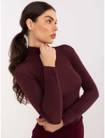 Bluzka IT BZ model 21788999 bordowy - FPrice Bluzka IT BZ model 21788999 bordowy - FPrice