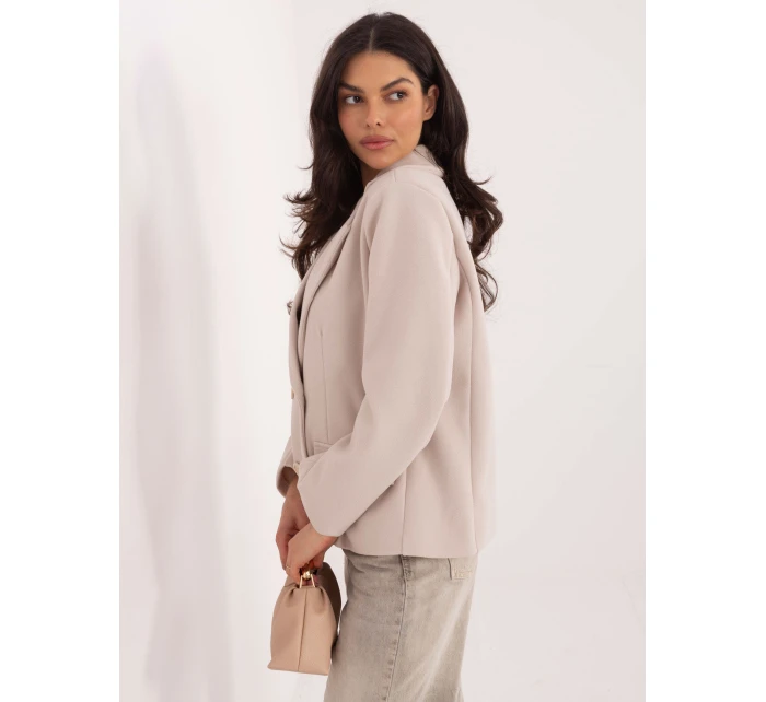 IT KR bunda FL9559.02P svetlo béžová IT KR bunda FL9559.02P svetlo béžová