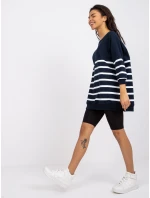 Blúzka RV BZ 7556.68 tmavo modrá