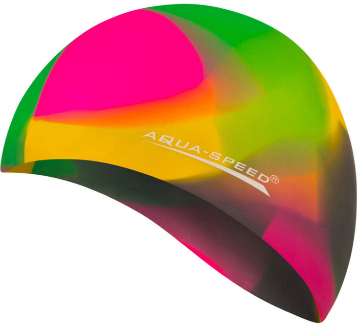 AQUA SPEED Plavecká čiapka Bunt Multicolour Pattern 90
