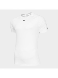 Pánske športové tričko D4Z19-TSMF290 biele - 4F