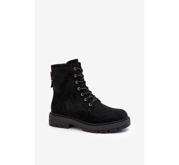 Šnurovanie vyšší model 216641 Krok v štýle