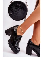 Elegantní boty na Se  Černe model 21593193 - Boto