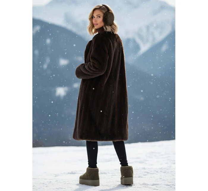 Dámske textilné snežnice s kožušinou zelené FashionStreet ZY1254