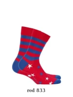 Pánske ponožky Wola Perfect Man vzorované W 94N03 Casual