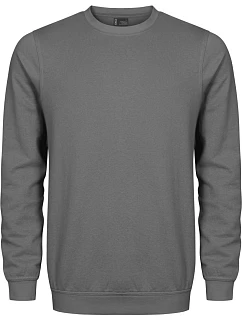 Promodoro 5077 Unisex pracovná mikina – EXCD 40.5077 oceľovo sivá