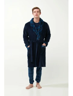 Vamp - Pánsky župan so štýlovou klopou 21629 - Vamp