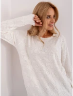 Sweter AT SW model 18900614 ecru - FPrice Sweter AT SW model 18900614 ecru - FPrice