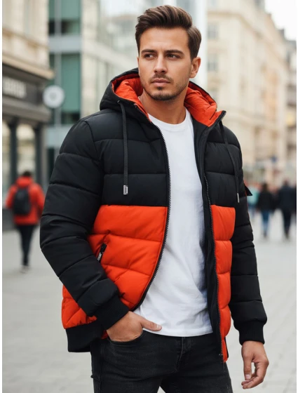 Pánská zimní bunda s kapucí Dstreet model 21993635 - FashionStreet