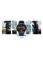 VELTORI VT160-1 Smartwatch Čierny silikónový remienok