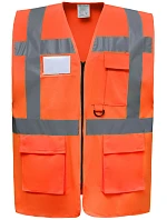 Yoko HVW 801 Hi-Vis multifunkčná vesta 79.W801 hi vis oranžová Yoko HVW 801 Hi-Vis multifunkčná vesta 79.W801 hi vis oranžová