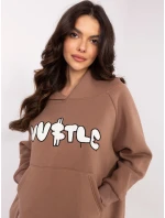 Mikina EM BL 881.16 hnedá Mikina EM BL 881.16 hnedá