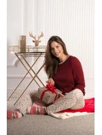 Winter Bloom pyžamo délka/r SXL model 21750833 - Mademoiselle Sommeil