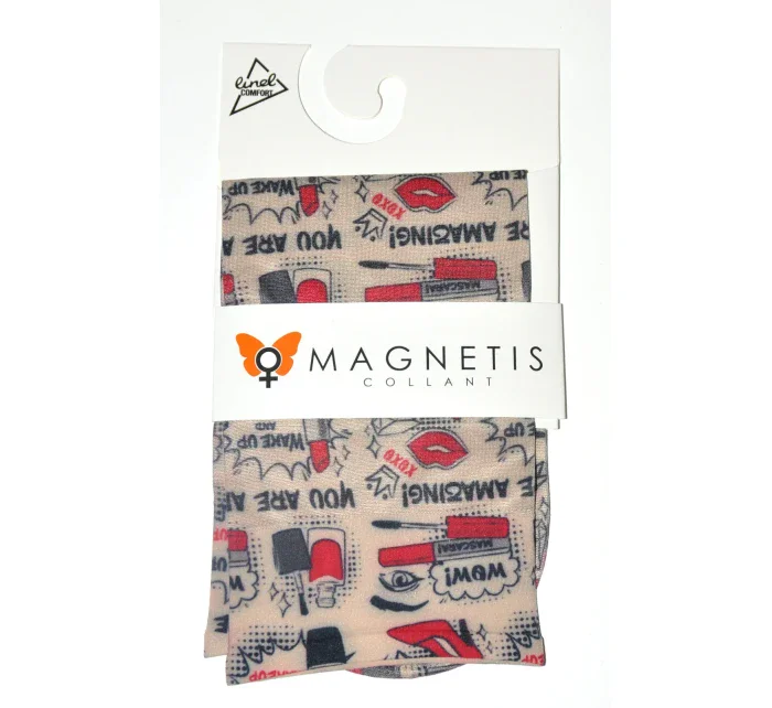 Dámske vzorované ponožky Magnetism lycra 20 den