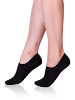 Dámske neviditeľné ponožky BAMBUS SNEAKER SOCKS - BELLINDA - black