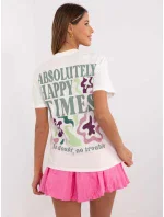 Tričko D12022AC02645G biele Tričko D12022AC02645G biele