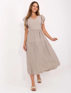 Sukienka MI SK model 21142006 beżowy - FPrice