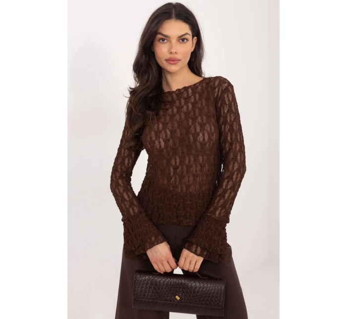 Hodvábna blúzka model 222447 Taliansko Moda