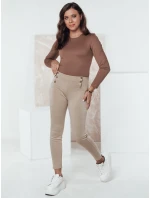 Dámské kalhoty beige Dstreet model 21980160 - FashionStreet