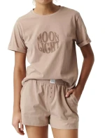 Dámske pyžamo 487 béžová - Atlantic Dámske pyžamo 487 béžová - Atlantic