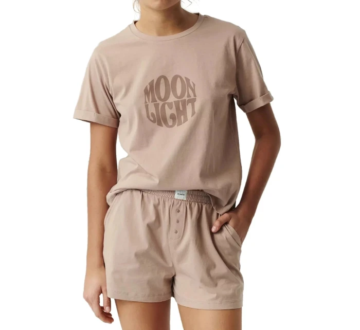 Dámske pyžamo 487 béžová - Atlantic Dámske pyžamo 487 béžová - Atlantic