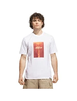 Pánske tričko adidas Waterfall Graphic, biele, KH0398