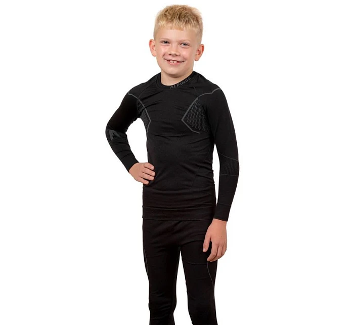 Detský termo set Active GT43204 black-grey - Alpinus