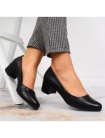 Černé lodičky na klínku W Sergio Leone Černé lodičky na klínku W Sergio Leone