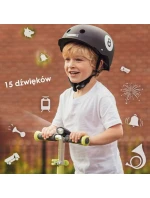 LED svetlo + klaksón Globber Mini Buzzer 530-110 DE1 LED svetlo + klaksón Globber Mini Buzzer 530-110 DE1