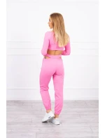 Sada s blúzkou svetlo ružová