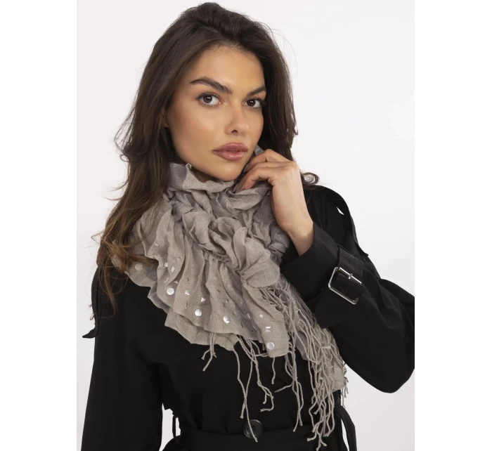 Chustka AT CH S model 21116887 ciemny bezowy - FPrice