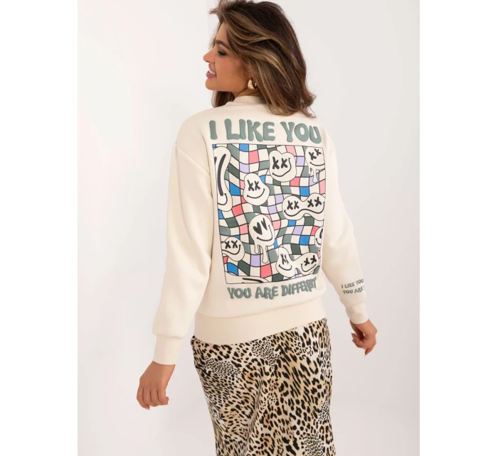 Blúzka D10600T02568E svetlo béžová