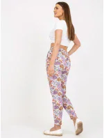 Nohavice D73771M61869M svetlo fialové