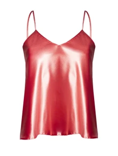 Dámsky saténový top Karen Salmon - DKaren
