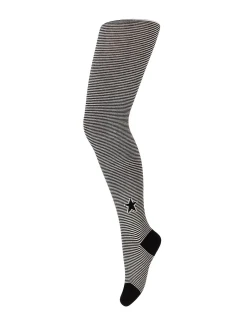 Vzorované pančuchy 2-6 rokov dievčatá OFF WHITE 104-110