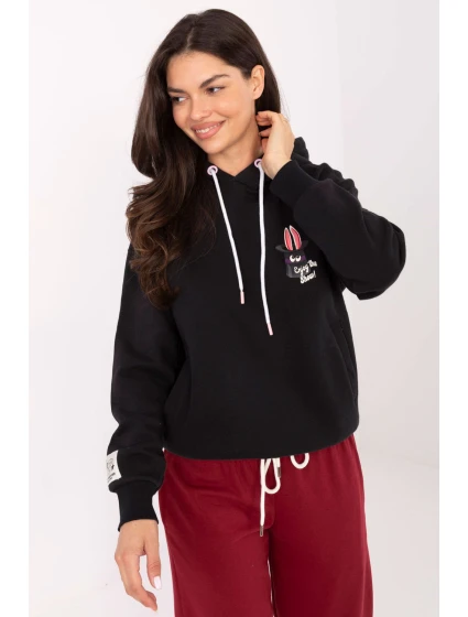 Mikina s kapucňou model 218215 Podúroveň