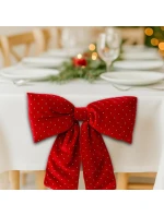 Dekoratívny luk 39x50 cm červená sľuda Dekoratívny luk 39x50 cm červená sľuda