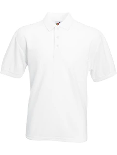 65/35 Pique Polo Piqué polo model 22531105 white - Fruit of the Loom