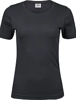 Tee Jays TJ 580 Dámske tričko Interlock 18.0580 tmavošedé