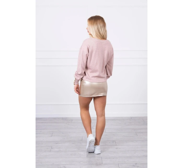 Sukňa s ozdobnými jazdcami béžová Sukňa s ozdobnými jazdcami béžová