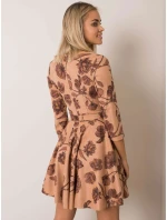 Šaty LK SK model 17292717 světle hnědá - FPrice