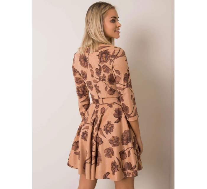 Šaty LK SK model 17292717 světle hnědá - FPrice