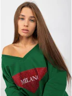 Mikina VI BL model 17846673 tmavě zelená - FPrice