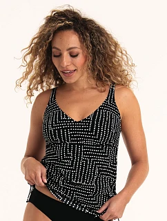 Horná časť plaviek tankini Malaika 8851-1 čierna – Anita RosaFaia