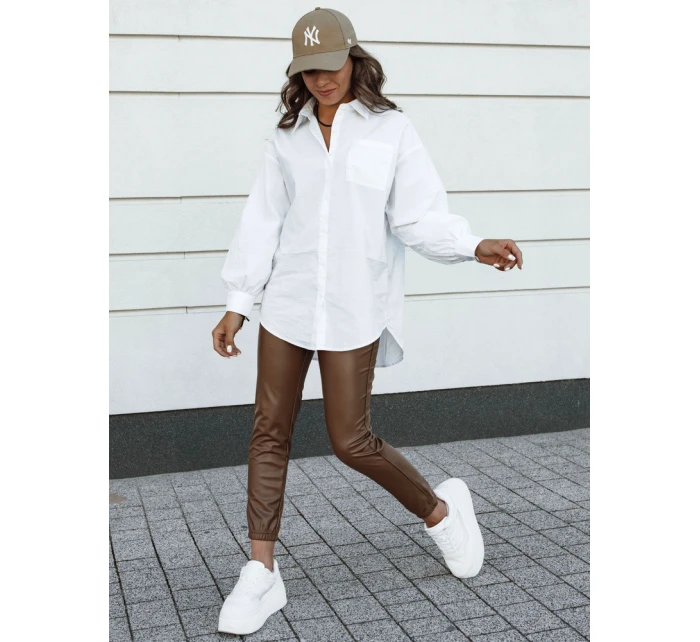 Dámské voskované kalhoty camel Dstreet model 21980111 - FashionStreet