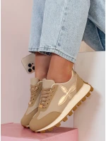 Dámské sportovní tenisky beige Dstreet model 21988740 - FashionStreet