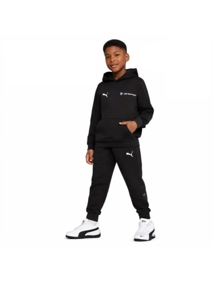 Dětská sportovní mikina s model 21948157 BMW MMS černá - Puma